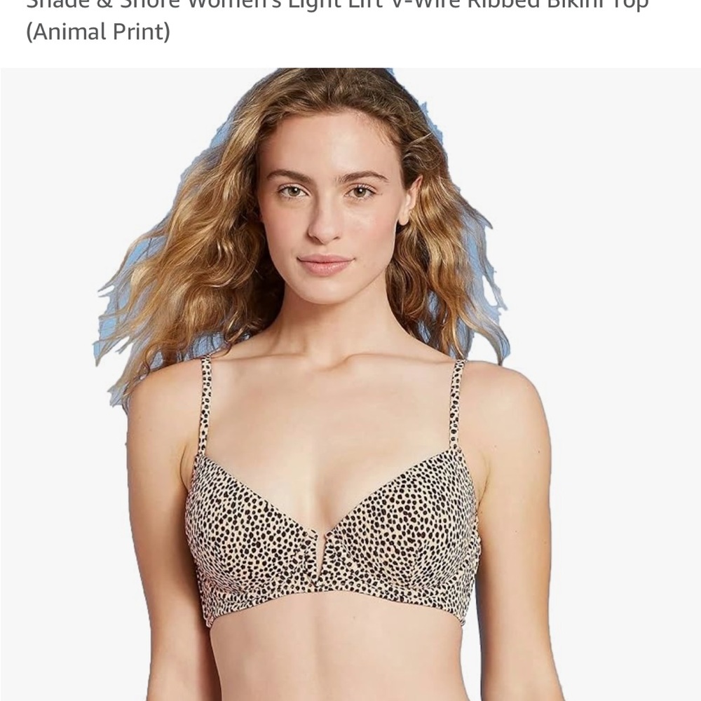 NWT bikini top 34A